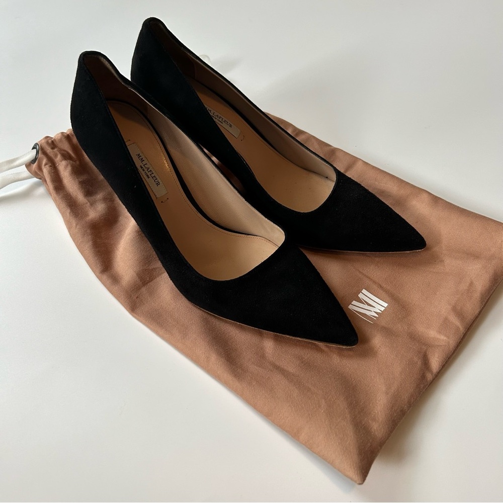 MM Lafleur Black Heels